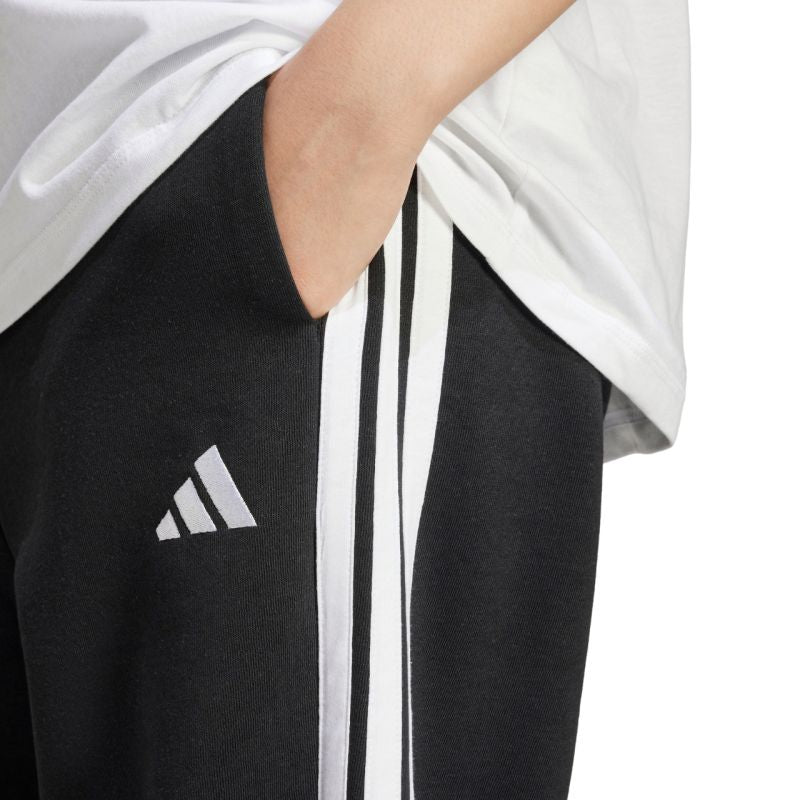 adidas Essentials 3-Stripes Fleece Loose-Fit Pants W JE1276