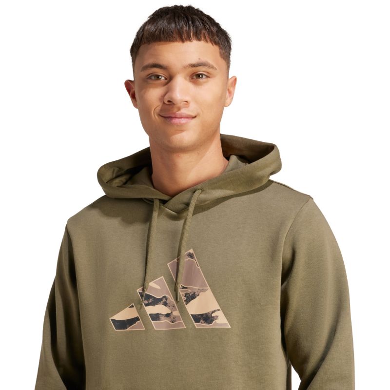 Men's adidas Camo olive sweatshirt JM6379