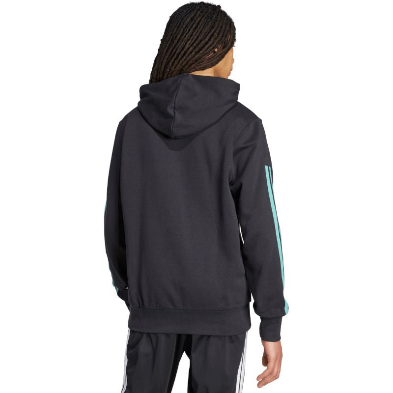 Felpa da uomo adidas Color Script nera KD2265