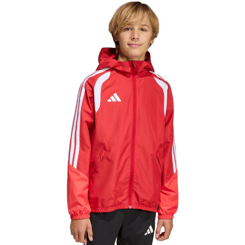 Giacca adidas Tiro 26 Competition All Weather Bambino Rossa KB0155