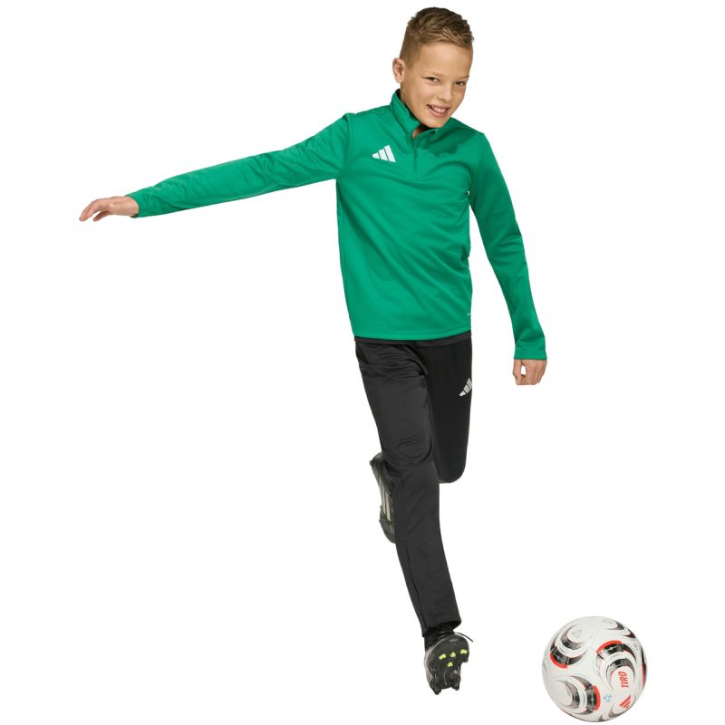 adidas Entrada 26 Training Top green JZ6632 kids' sweatshirt