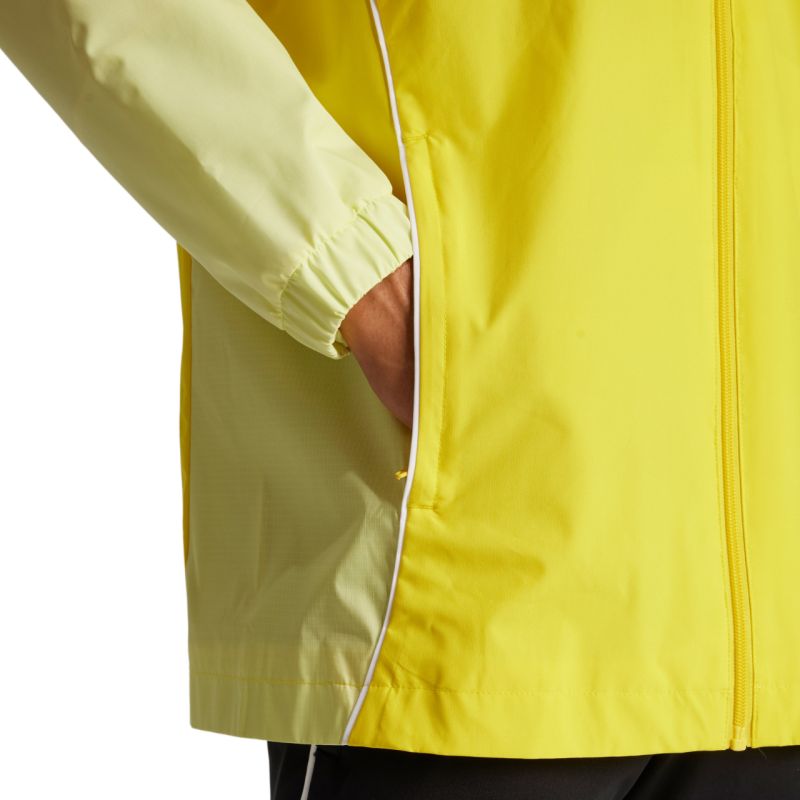 Giacca da uomo adidas Tiro 25 Competition All-Weather Gialla JI8958