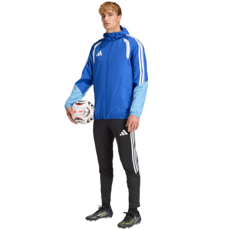 Giacca da uomo adidas Tiro 26 Competition All Weather Blu KB0135