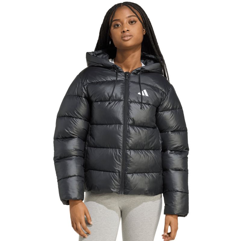 Giacca da donna adidas ESS SD P HD J nera JV7767