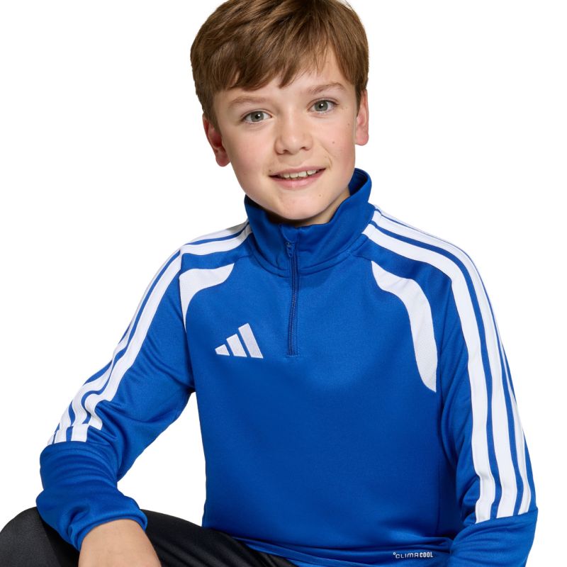 Felpa adidas Tiro 26 League Training Blu e Bianca JY7162 per Bambini
