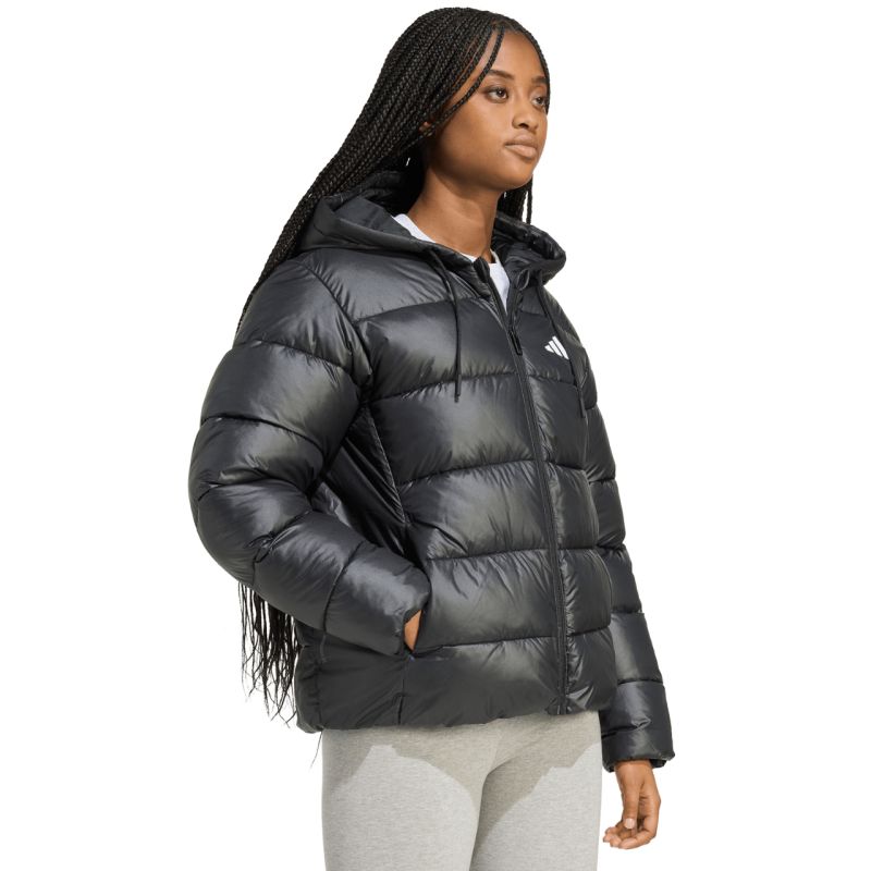 Giacca da donna adidas ESS SD P HD J nera JV7767