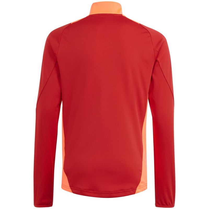 Felpa da allenamento adidas Tiro 24 Competition rosso-arancio IS1652 bambino