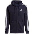 Felpa con cappuccio e zip intera adidas Essentials M GK9053