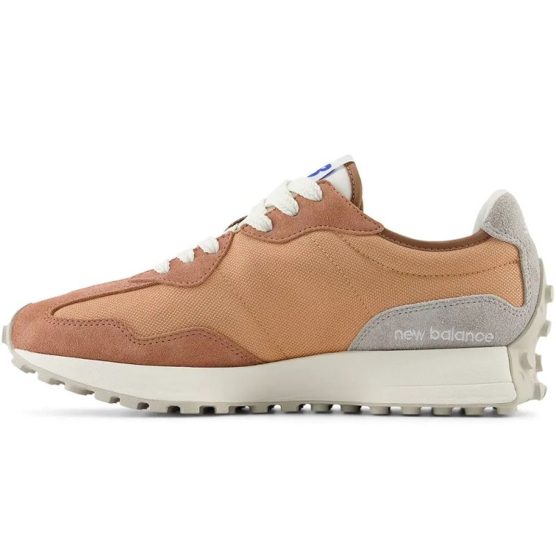 Sneakers New Balance 327, camoscio arancione, scarpe sportive donna/uomo (U327CI)