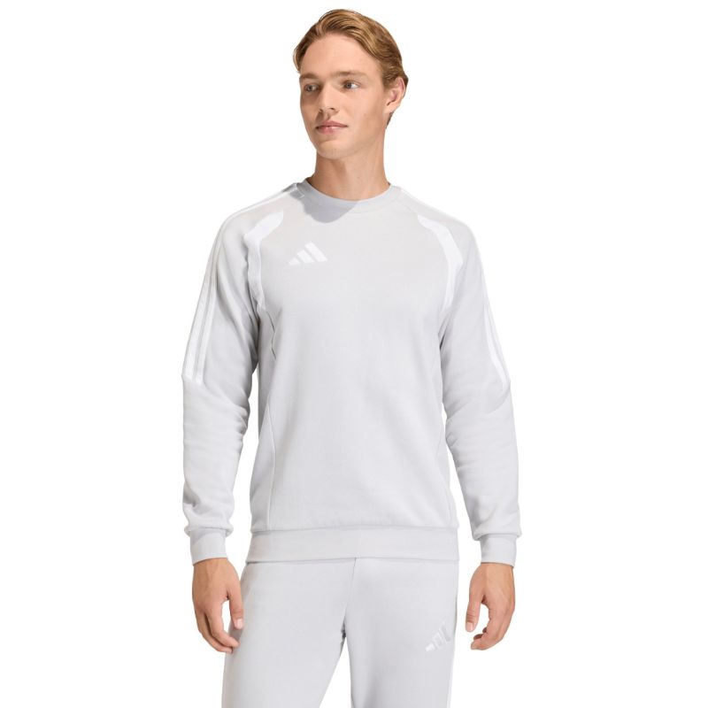 Felpa girocollo adidas Tiro 26 League da uomo grigio chiaro KF3415
