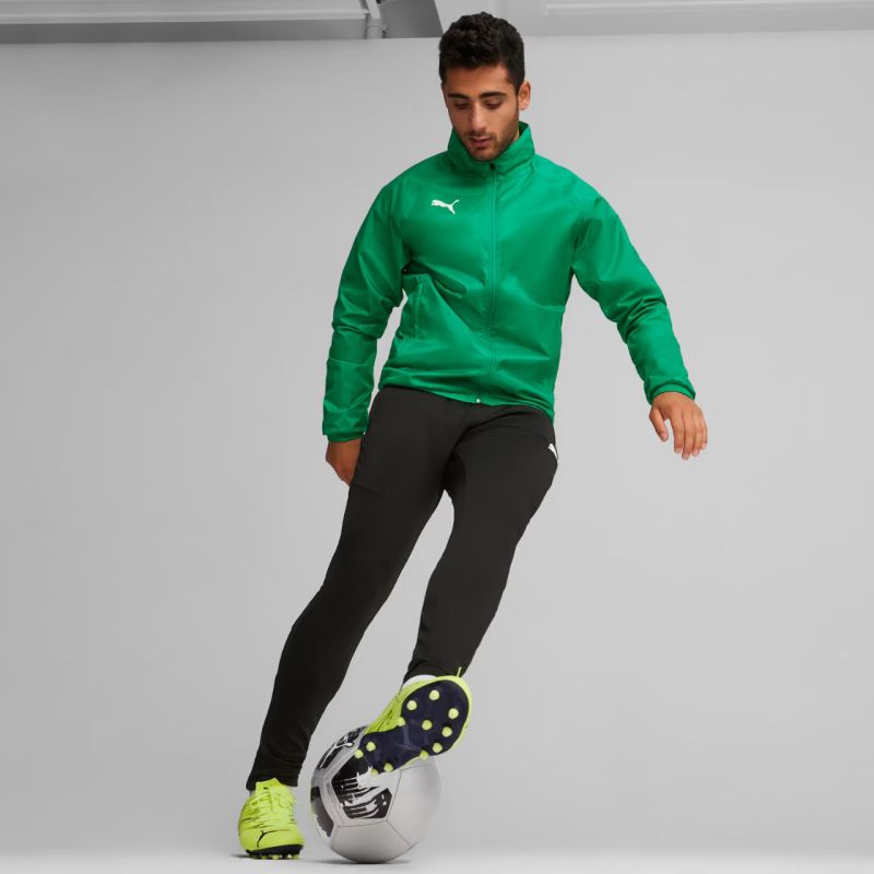 Giacca Puma Team Goal All Weather da uomo verde 659038 05