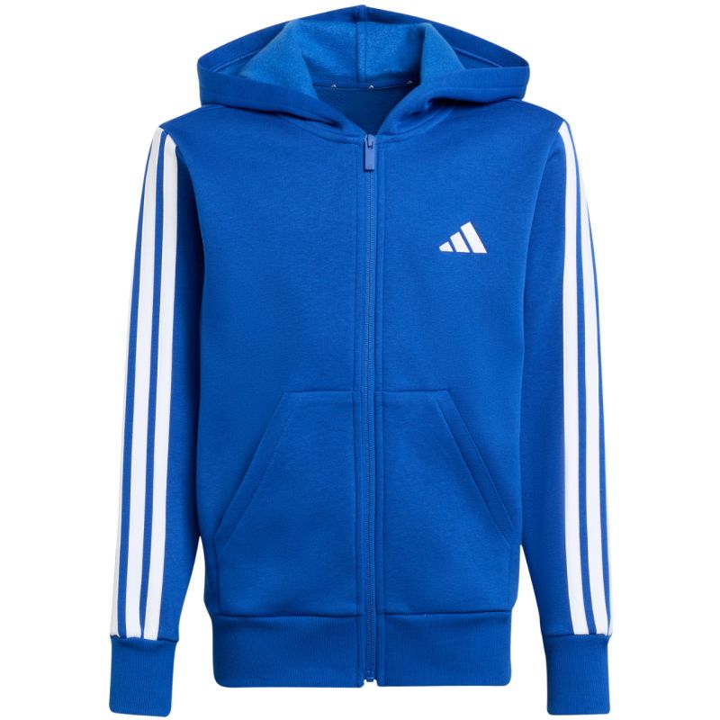 adidas Essentials Full-Zip Hoodie per Bambini Blu JY4977