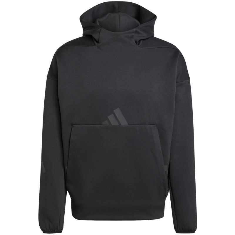 Felpa con cappuccio adidas ZNE da uomo nera JE7537