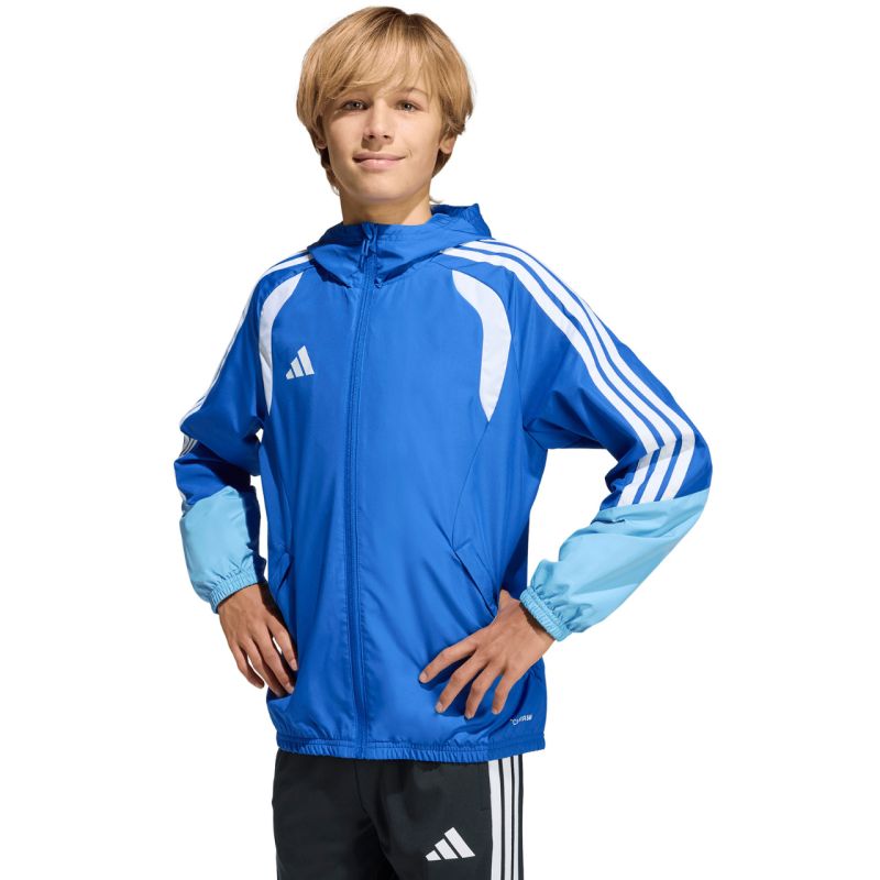 adidas Giacca Tiro 26 Competition All Weather Blu per bambini KB0157