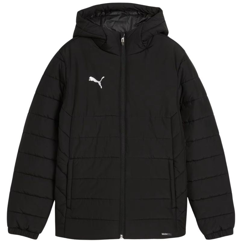 Puma Team Additions Padded Hooded Kids Jacket Black 659738 03
