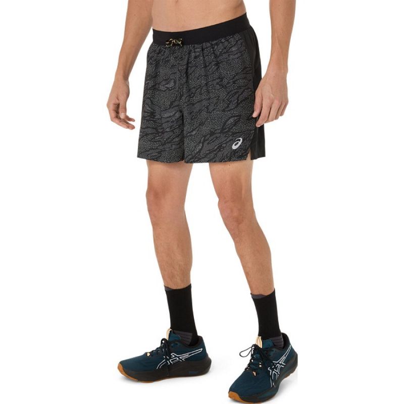 Asics FujiTrail All Over Print 5IN Short M 2011D392001
