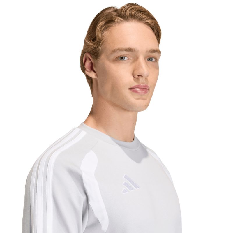 Felpa girocollo adidas Tiro 26 League da uomo grigio chiaro KF3415