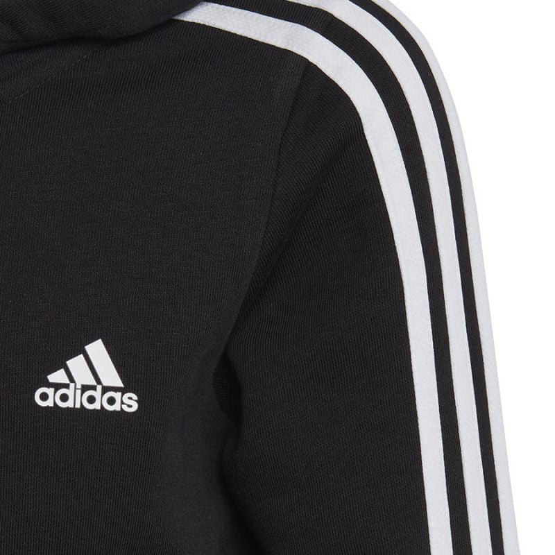 adidas Essentials 3 Stripes Full-Zip Hoodie Jr IC3634