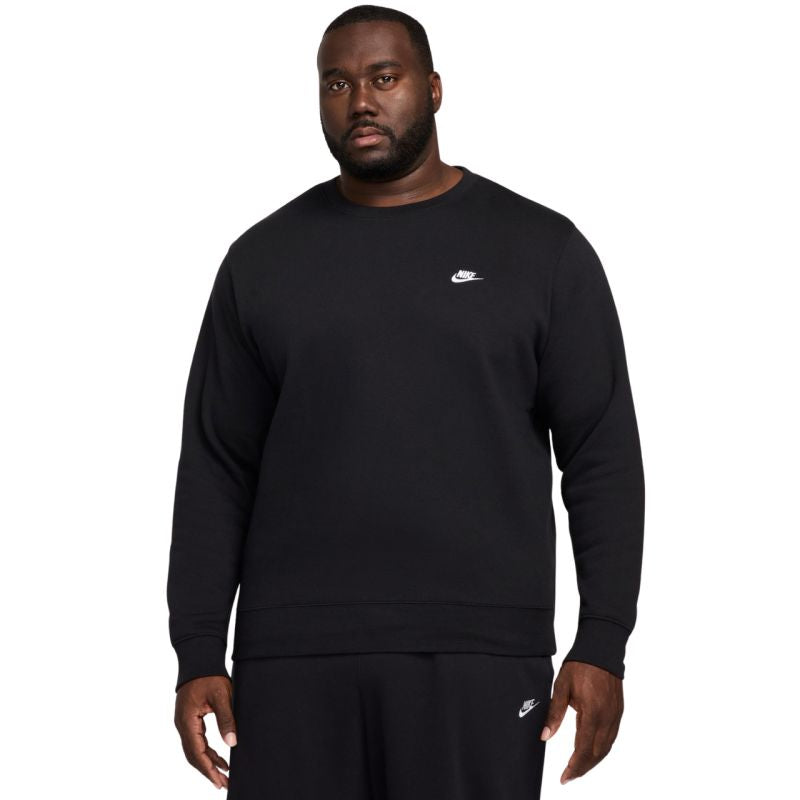 Felpa da uomo Nike Club BB Black FN3886 010