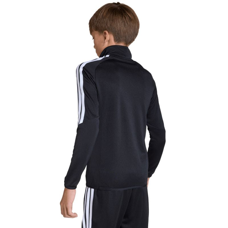 Felpa da bambino adidas Tiro 24 Training Top nera e bianca JY7161