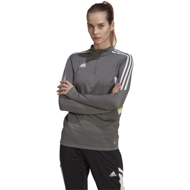 Women's adidas Condivo 22 Training sweatshirt gray HD2308