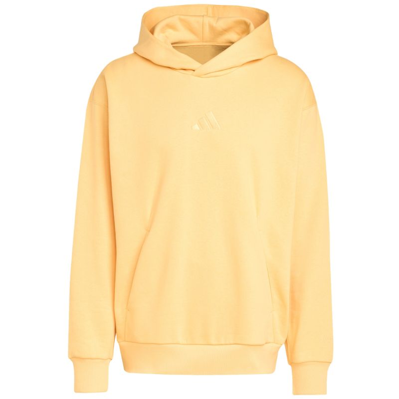 Felpa con cappuccio in pile adidas All Szn da uomo Giallo KT3105