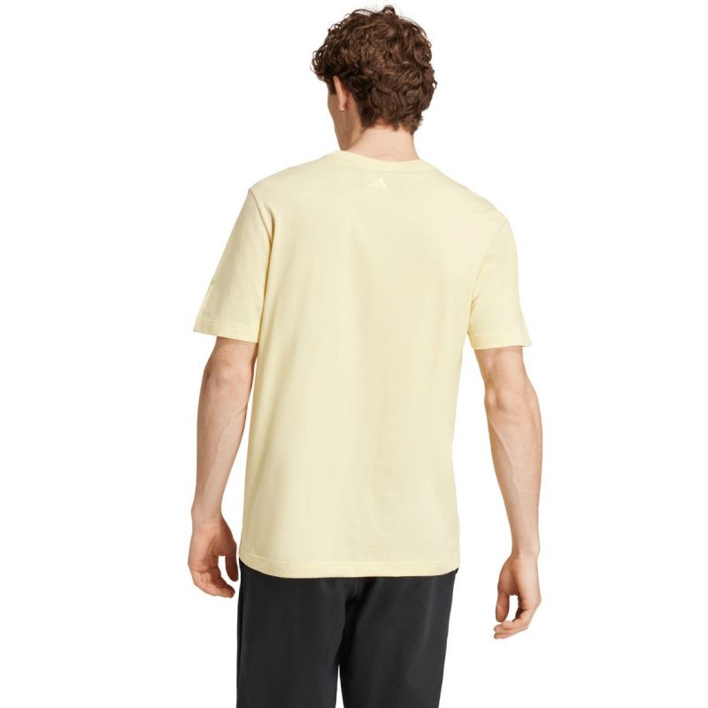adidas Essentials Single Jersey Linear Embroidered M IZ4769