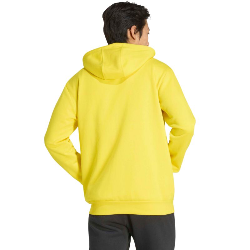 Men's adidas Entrada 26 Full Zip Hoody Yellow KF8964