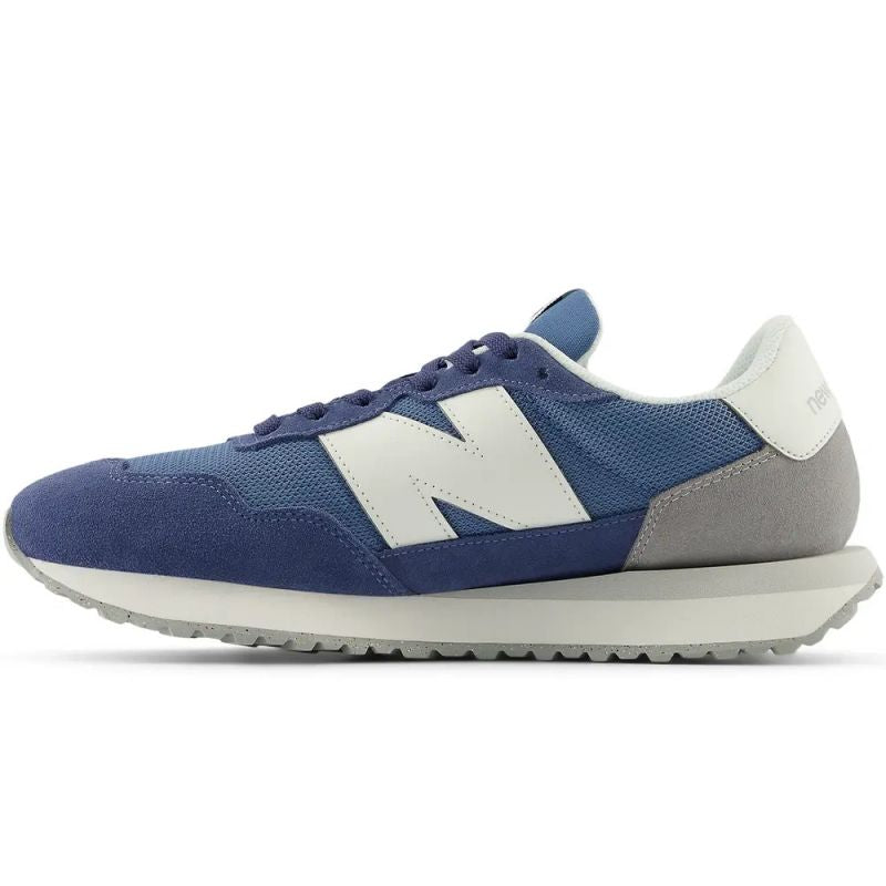 Men's New Balance 237 Suede Sneakers Blue (MS237LBW)
