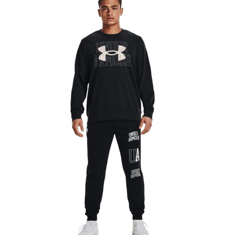 Under Armor UA Rival Terry Logo Crew M 1370391 001 sweatshirt