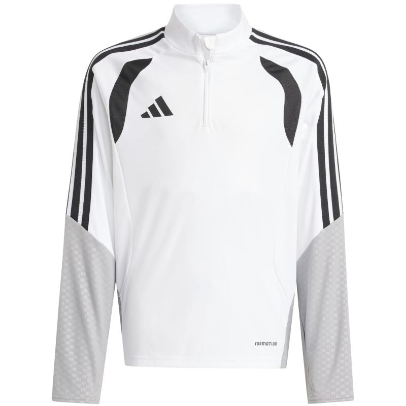 adidas Tiro 26 Competition Training Top for kids, white and gray KA7577