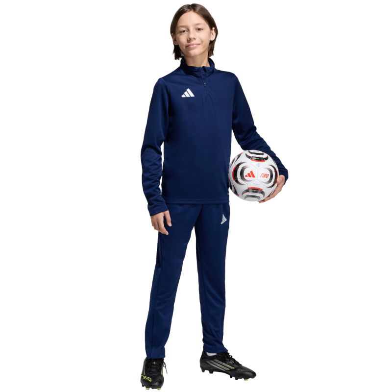 adidas Entrada 26 Training Top Blu Scuro JZ6638 Felpa per Bambini