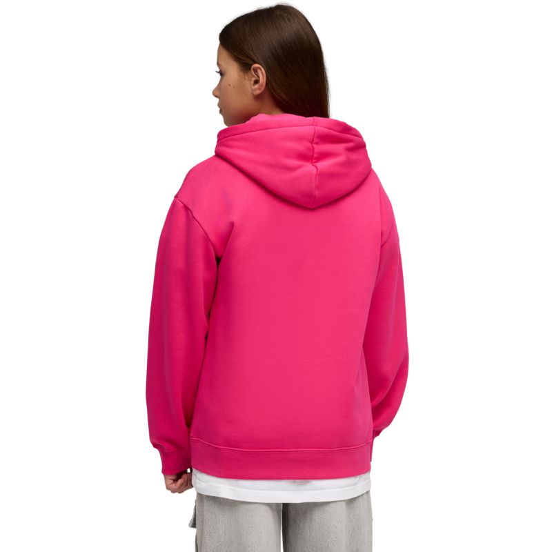 Puma ESS Centered Cat Logo Relaxed Hoodie for Kids Fuchsia 692973 59