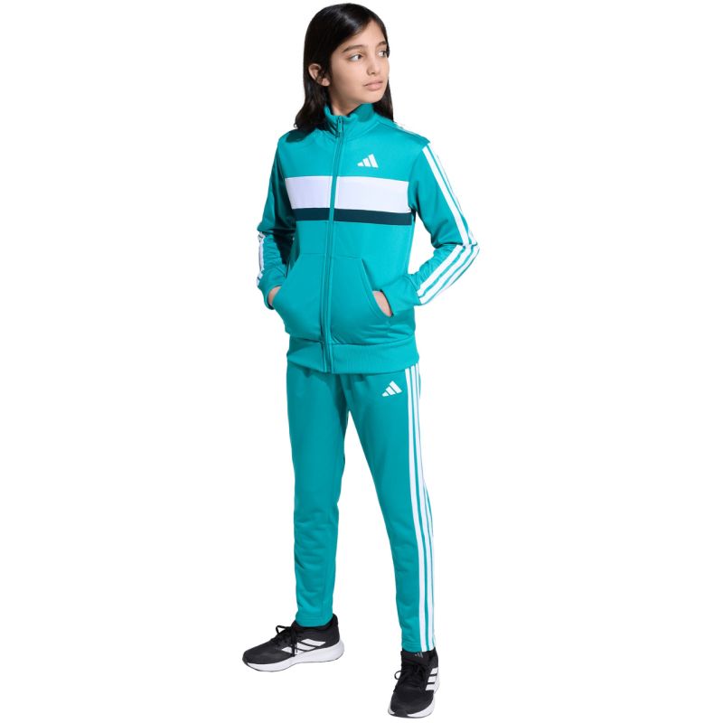 adidas Tuta Junior Tiberio 3 strisce Tricot JN2245