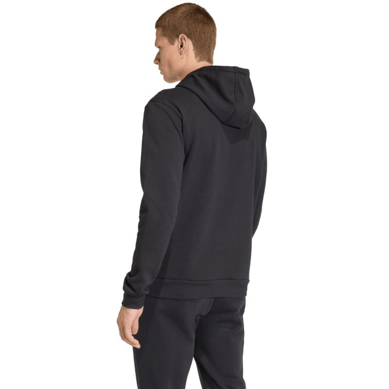 Felpa con cappuccio adidas Entrada 26 da uomo nera JZ6577
