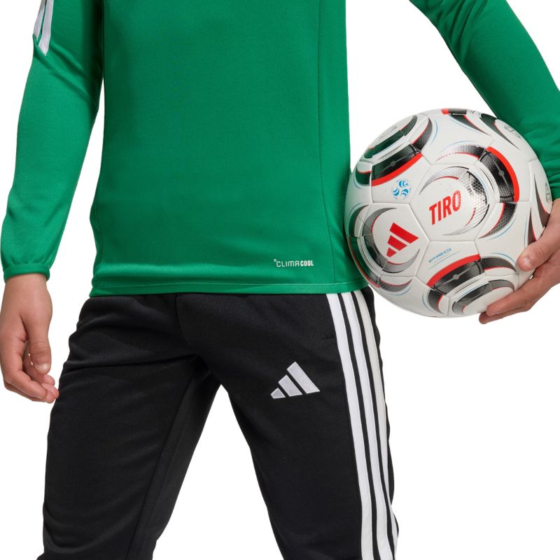 adidas Tiro 26 League Training Top green and white kids' sweatshirt JY7160