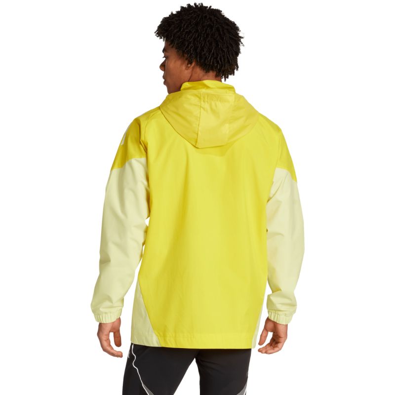 Giacca da uomo adidas Tiro 25 Competition All-Weather Gialla JI8958