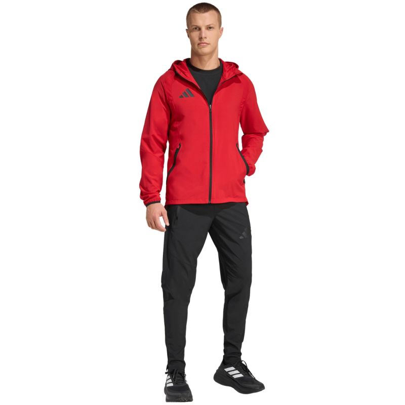 Giacca da uomo adidas Tiro 26 Travel Windbreaker Rossa KD3337