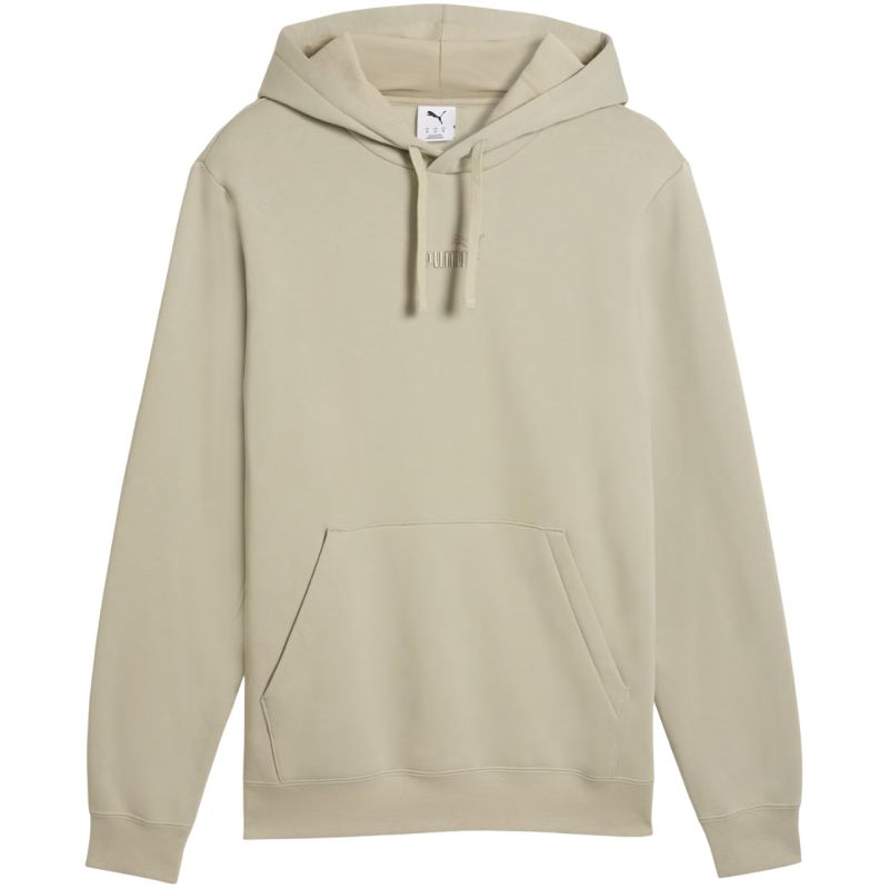 Felpa con cappuccio Puma ESS No. 1 Logo Centered da uomo, grigia 692914 61