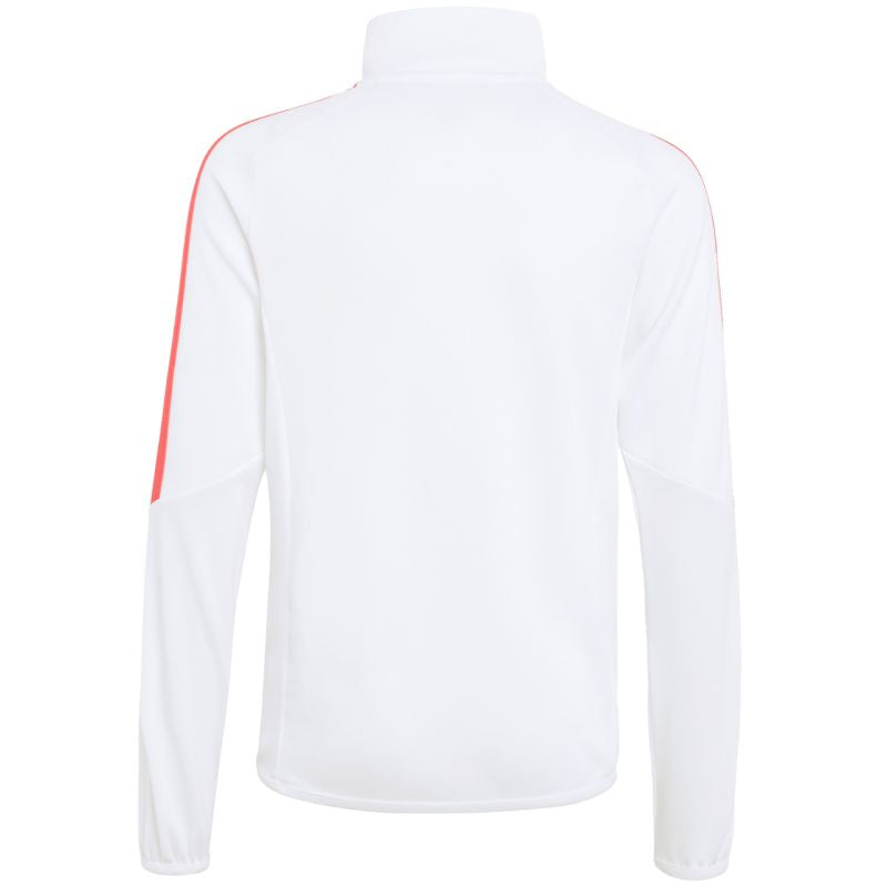 Felpa adidas Tiro 23 League Training Top Bambino Bianco, Nero e Rosso KR0370