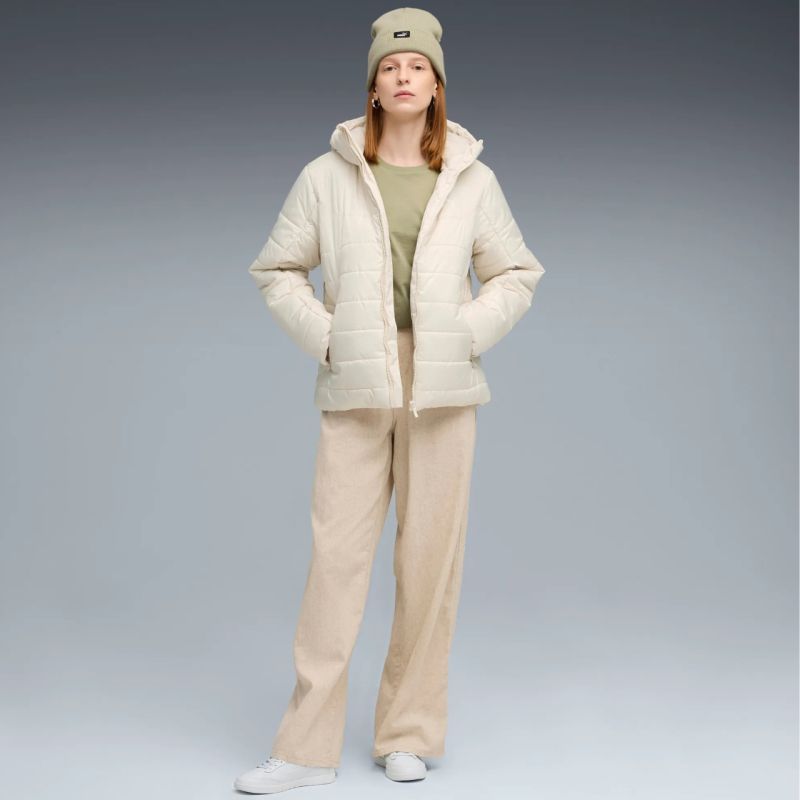 Puma ESS Hooded Padded Women's Jacket ecru 685231 87