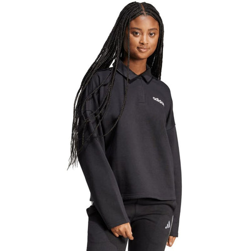 Felpa Polo adidas Essentials Linear W JM1946