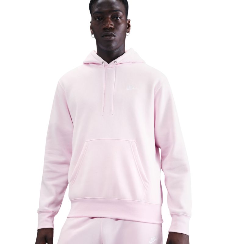 Nike Club BB Felpa Uomo Rosa Chiaro FN3859 663