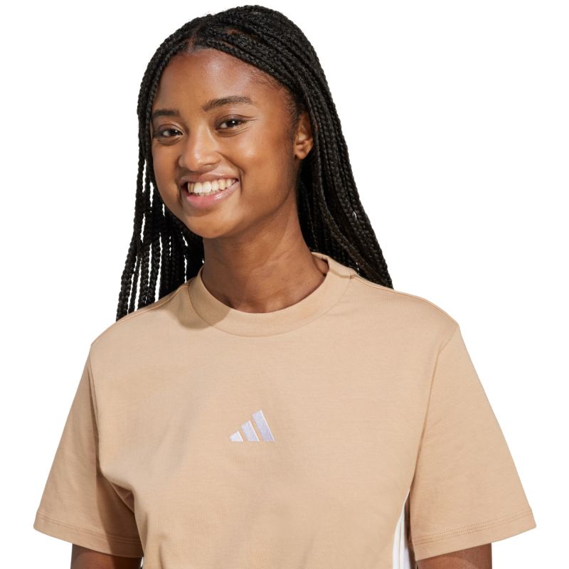adidas Essentials 3-Stripes Cotton T-Shirt W JX7616