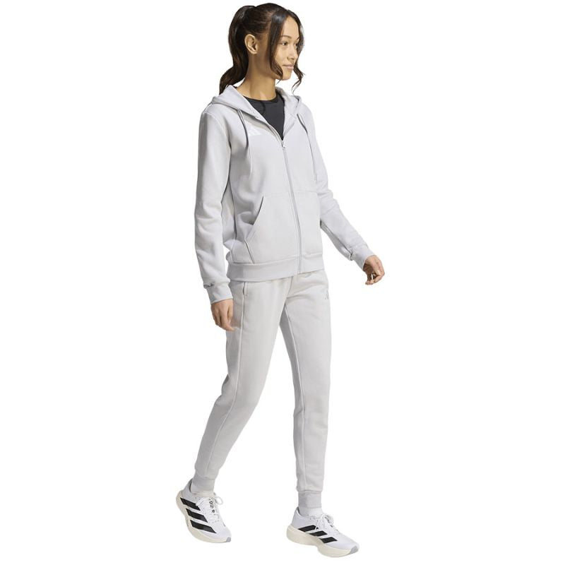 Women's adidas Entrada 26 Full Zip Hoodie Gray KF5936