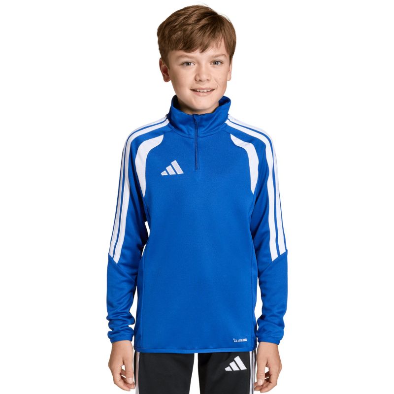 Felpa adidas Tiro 26 League Training Blu e Bianca JY7162 per Bambini