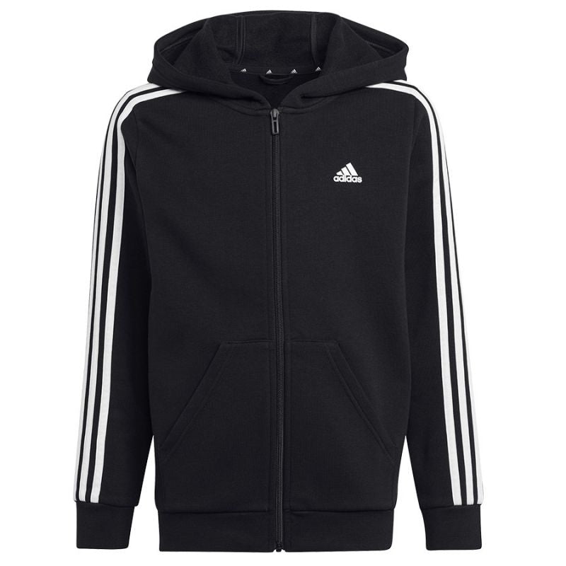Felpa Adidas 3 Stripes FL Full-Zip Hoody Jr HR6331