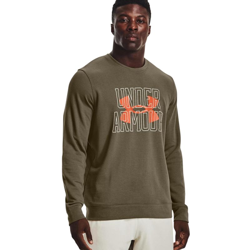 Under Armor UA Rival Terry Logo Crew M 1370391 361 sweatshirt