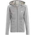 adidas Essentials 3-Stripes Full-Zip Hoodie Jr IC3635