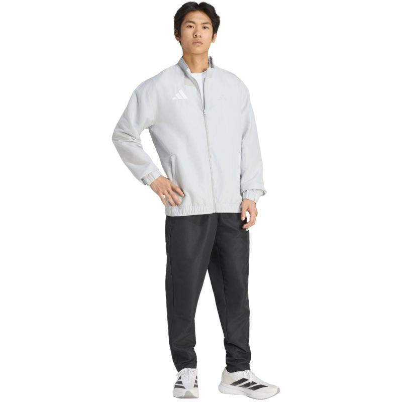 Men's adidas Entrada 26 Presentation sweatshirt gray JZ6620